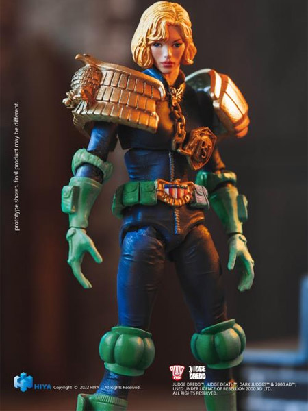 Hiya Toys 2000 AD Judge Anderson 18th Scale Action Figure